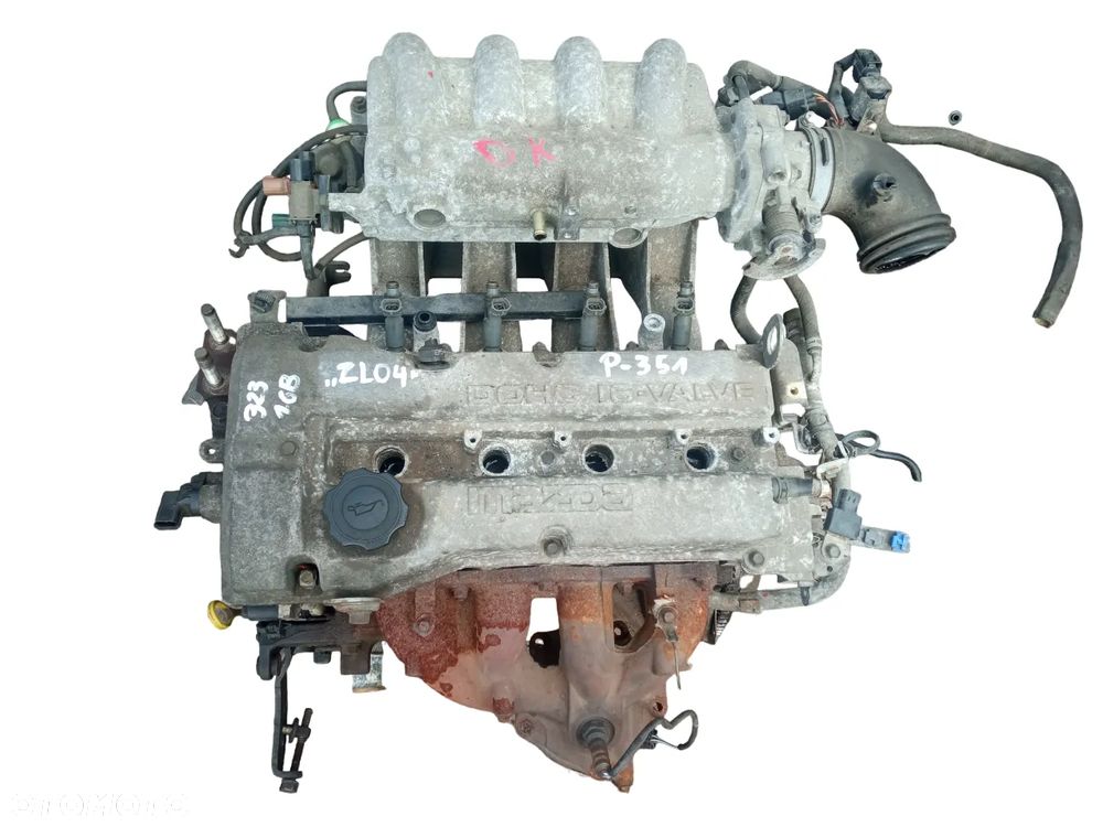 Silnik Diesel Mazda 323F 1.5 16v 88KM "ZL04" - Gwarancja Wysyłka - 1