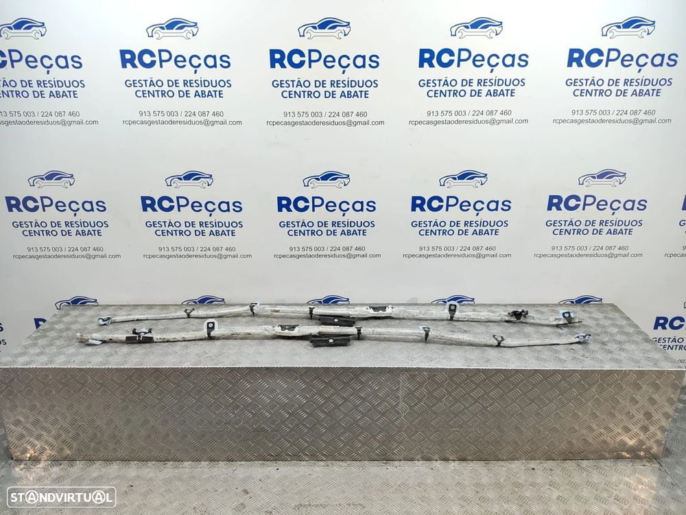 Conjunto Cortinas Laterais Airbag Esquerda Direita BMW Serie 3 E90 E91 6966645 6966646 - 1