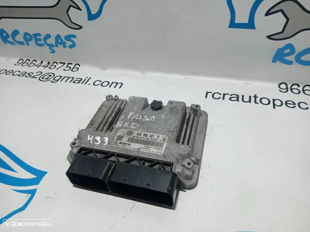 Centralina Bosch Original VW Volkswagen 2.0 TDi 03G 906 021 TC / 0 281 014 712 - 4