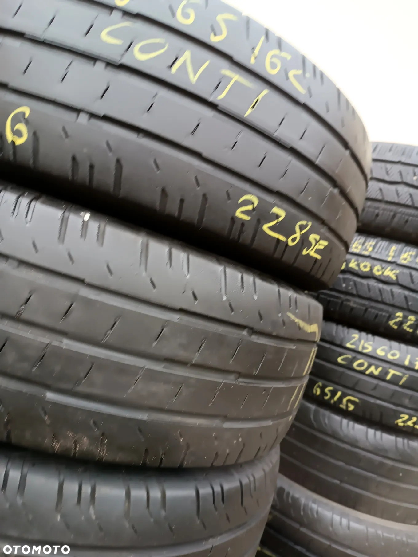 215/65R16C Opony Letnie Lato CONTINENTAL ContiVanContact 200 100 5,5mm Legnica ALU-RAD 215/65 - 3