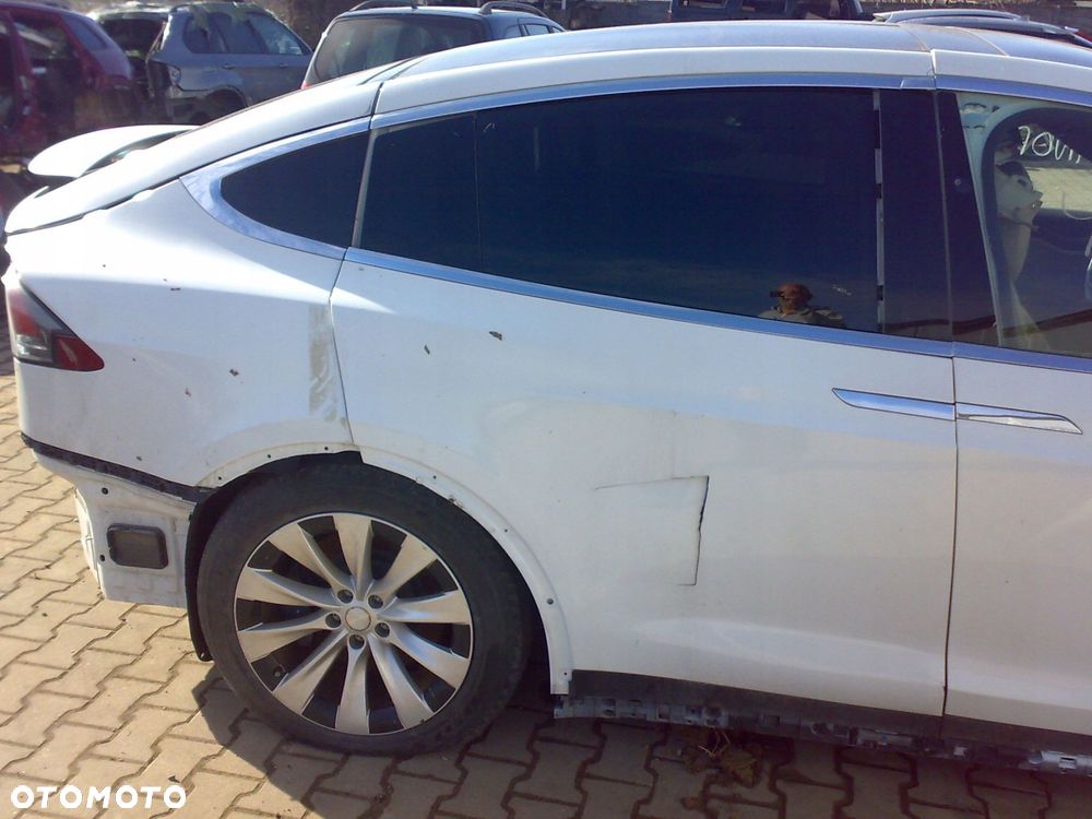 tesla x 15-21 błotnik tylny tył ćwiartka tylna klapa lampa pas podłoga wann - 6