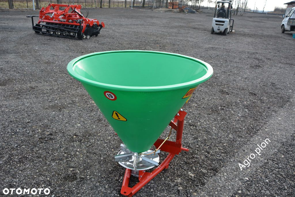 Rozsiewacz do nawozów nawozu Lejek 200 l 300 l 400 l 500 litrów sadowniczy - 8