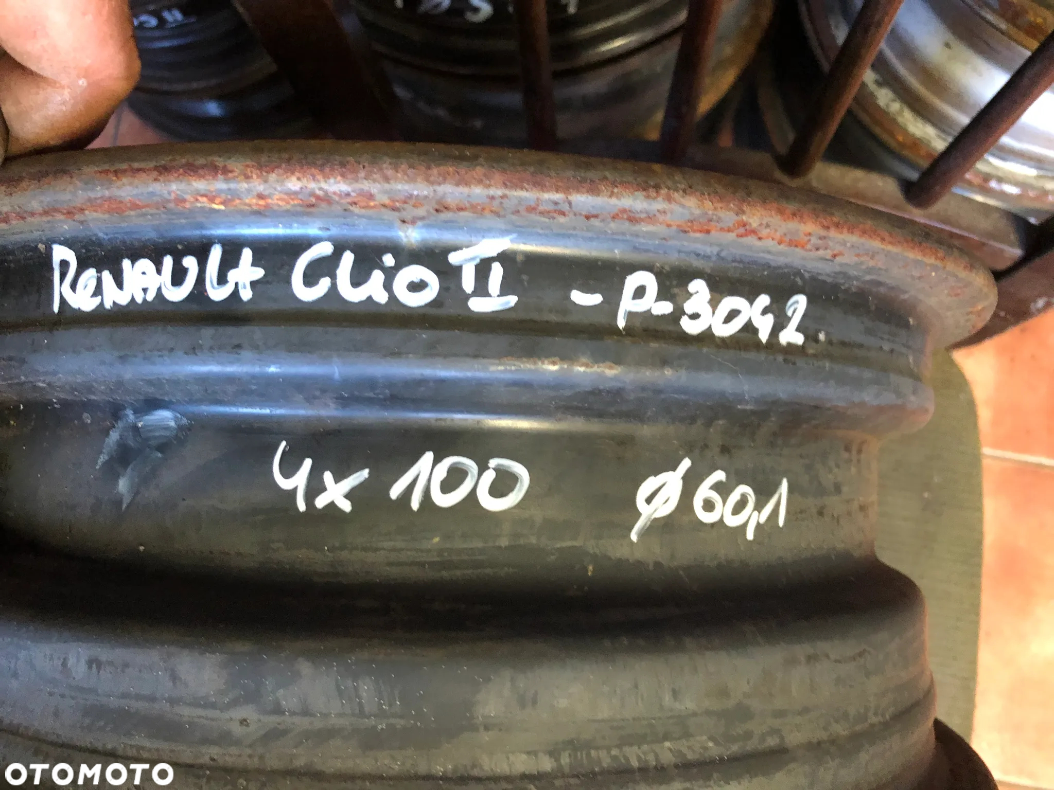 Felga Stalowa 14'' 4x100 60,1 ET36 Renault Clio II Thalia KFZ LI 6530- Gwarancja Wysyłka Montaż - 2