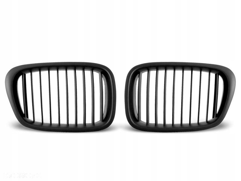 Grill Przedni Nerki Bmw E39 95-03 Black - 1