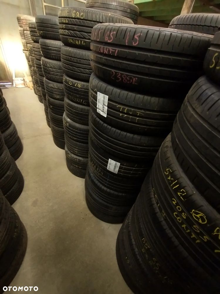letnie opony używane 14 15 16 17" pakiet Legnica hurt 205/55R16 205/60R16 195/65R15 185/65R15 - 6