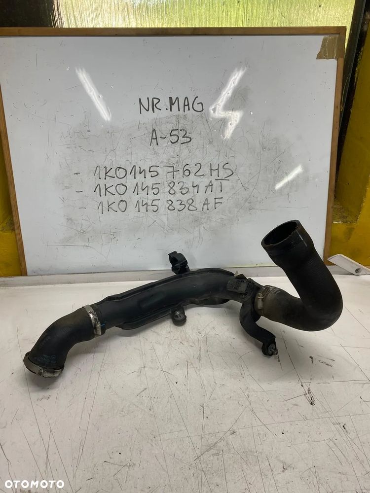RURA INTERCOOLERA VW AUDI SEAT SKODA 1.6 TDI 1K0145762HS 1K0145838AF 1K0145834AT - 1