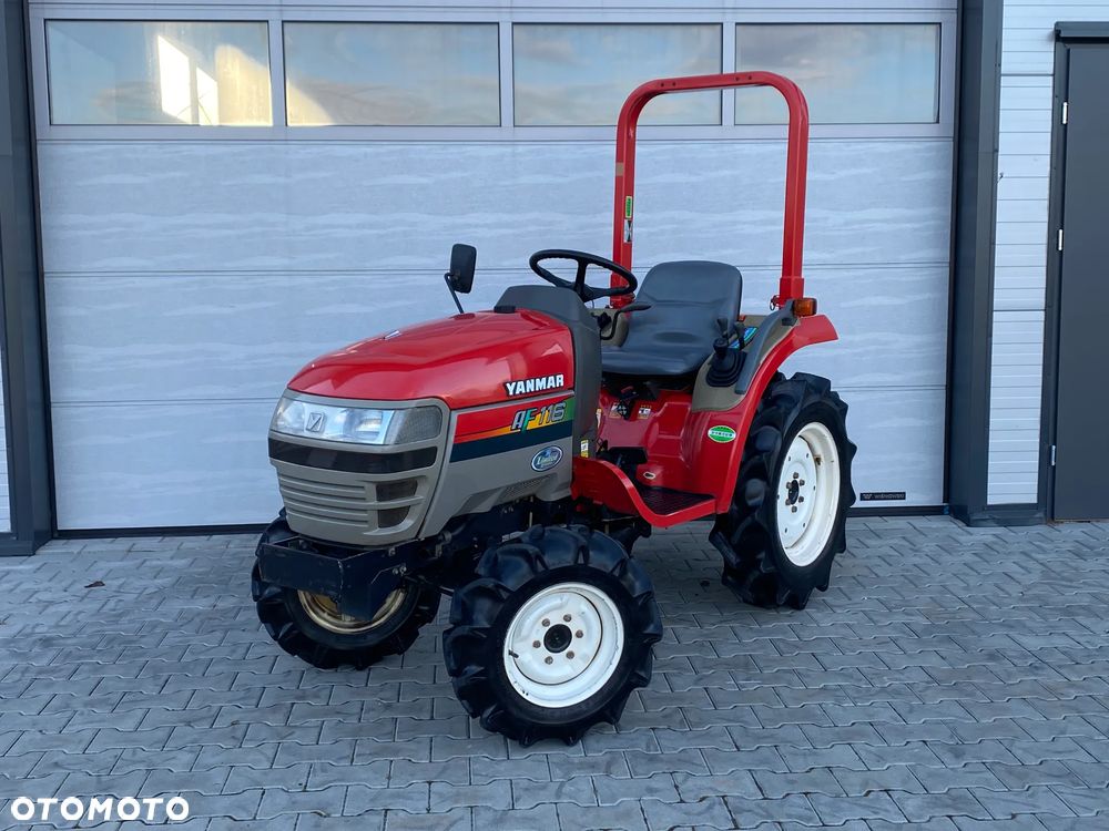 Yanmar AF120 Mini traktor Ciągnik Traktorek 4x4 + Ładowacz czołowy TUR Wspomaganie kierownicy Rewers - 13