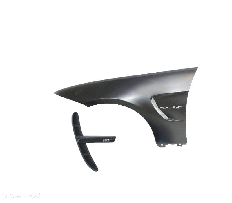 GUARDA-LAMAS ESQ BMW E90 E91 05-12 LOOK M3 F80 - 2