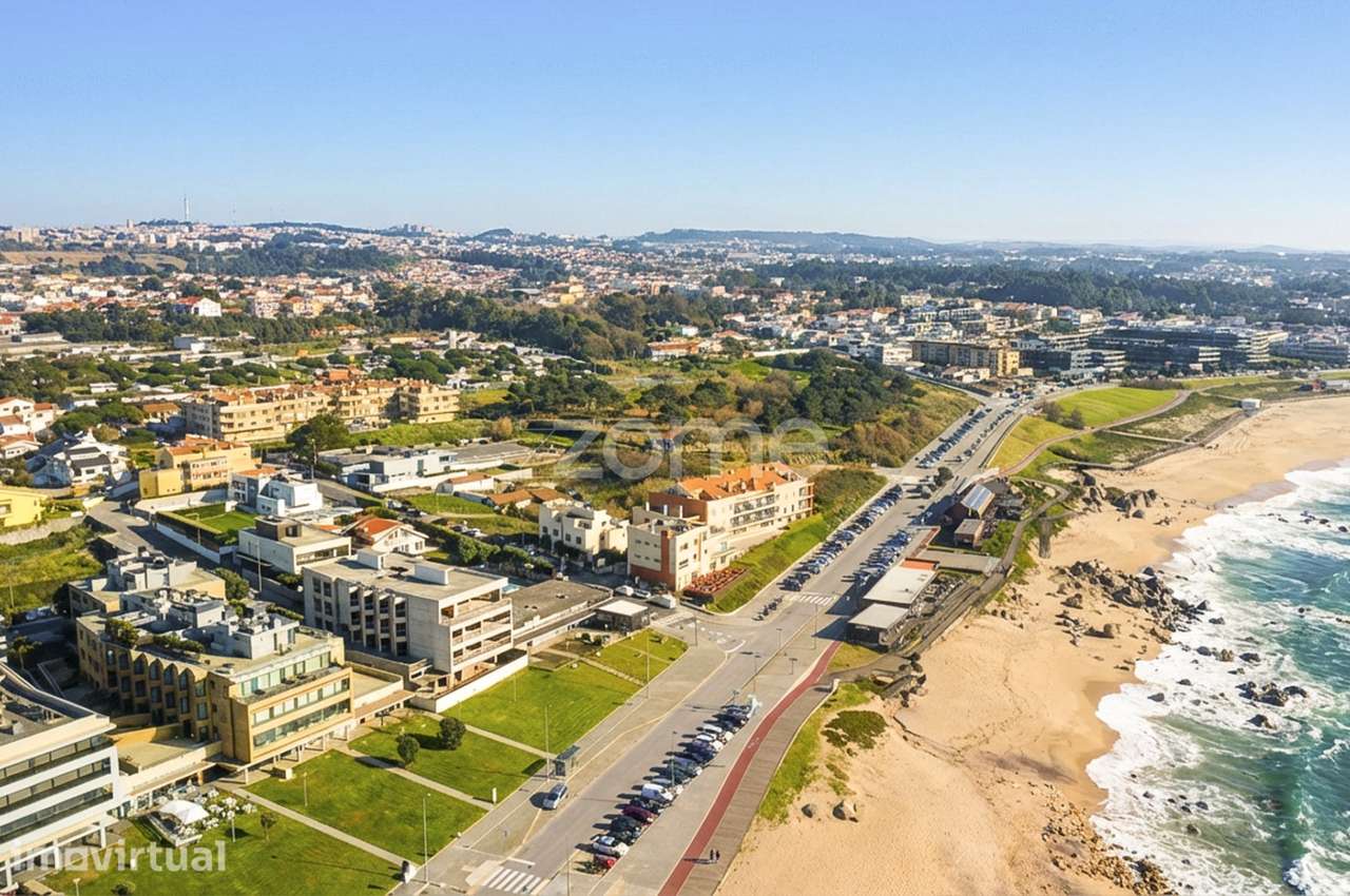 T1 em Canidelo com terraço e vista mar, junto à Praia dos Salgueiros - Grande imagem: 2/24
