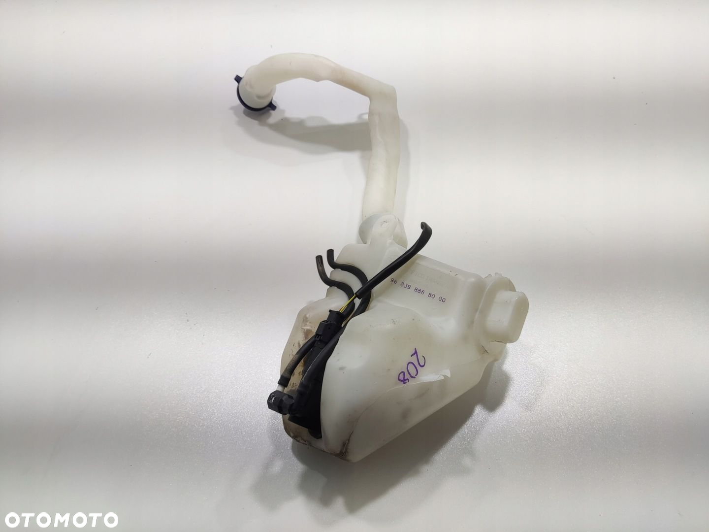 ZBIORNICZEK PŁYNU DO SPRYSKIWACZY PEUGEOT 208 I 2012-2019 9683988680 - 2