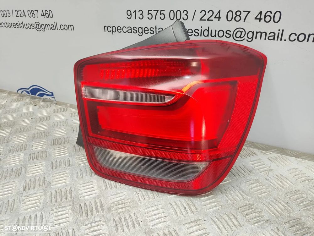 Farolins Tras Traseiros Esquerdo Direito Original LED BMW Serie 1 F20 5 portas F21 2 portas 7241543 7241544 2011 - 2014 - 13