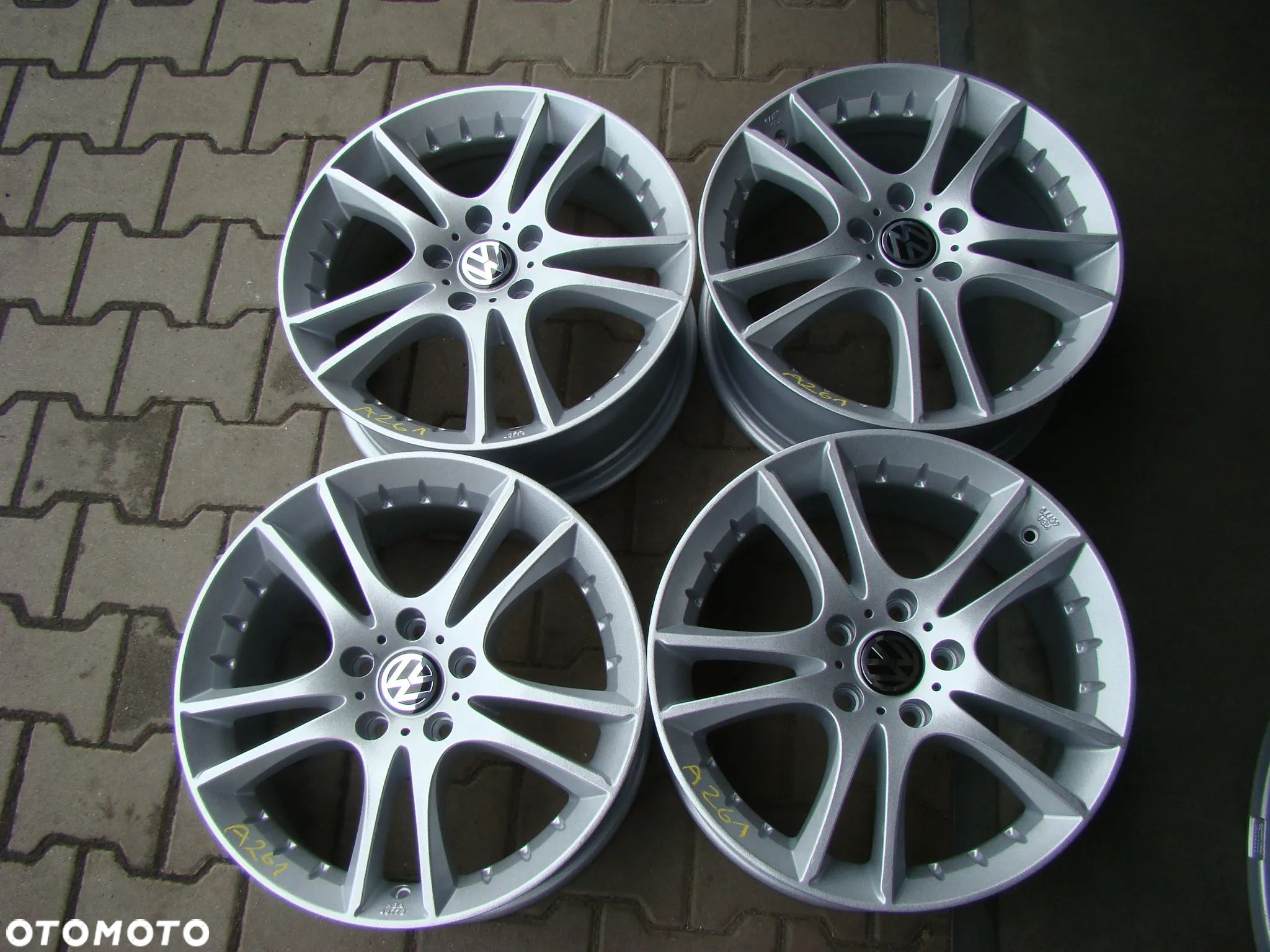 a261 5x112 VW T-Roc Caddy Jetta Touran Golf VI VII VIII Passat B7 B6 7,5jx17 et48 - 1