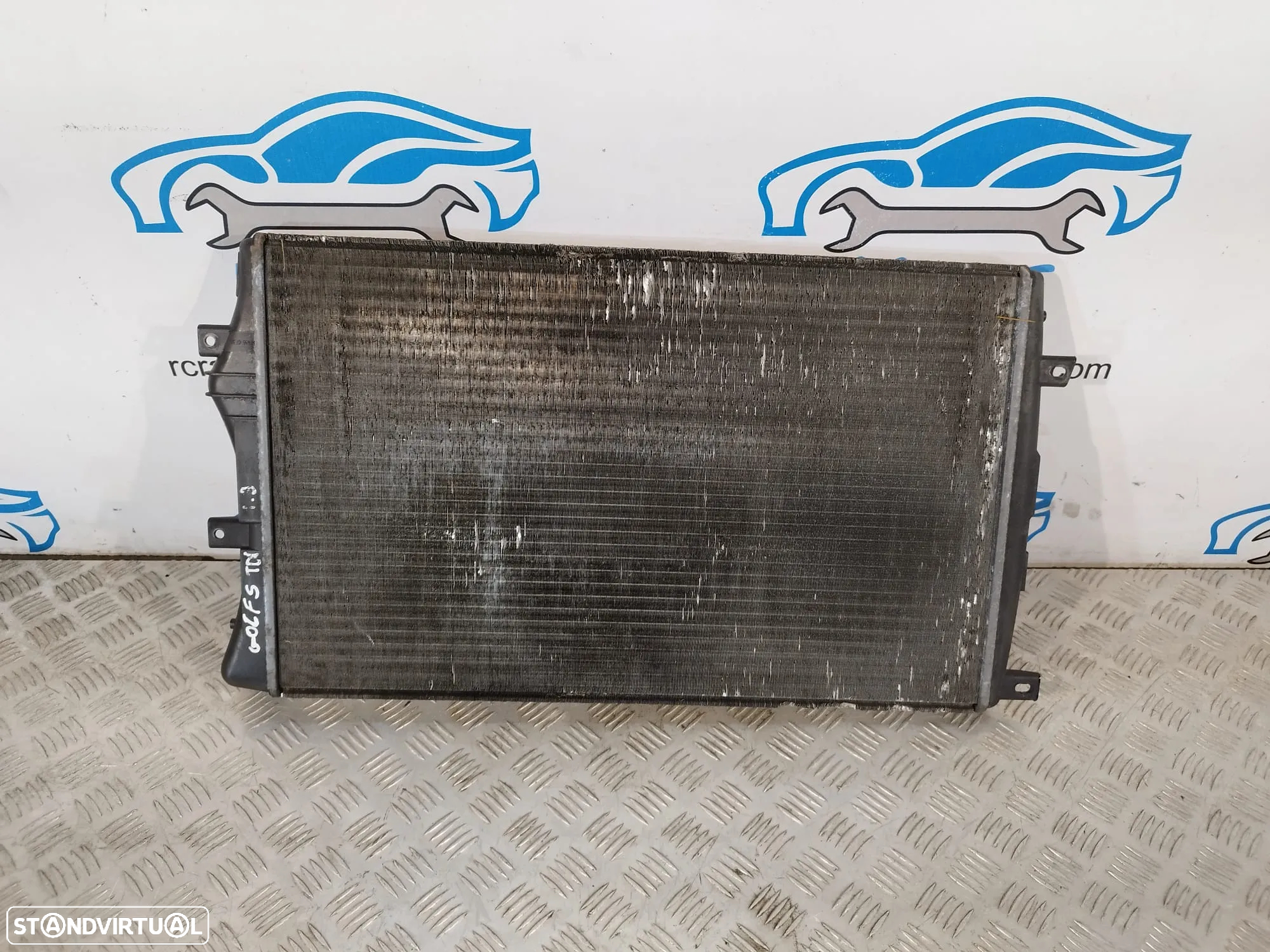 RADIADOR VW VOLKSWAGEN GOLF V 5 MK5 1.9 TDI 8V 105CV BKC 1K0121253AA 1K0121253 TOURAN CADDY PASSAT SCIROCCO SEAT LEON TOLEDO ALTEA SKODA OCTAVIA AUDI A3 8P - 3