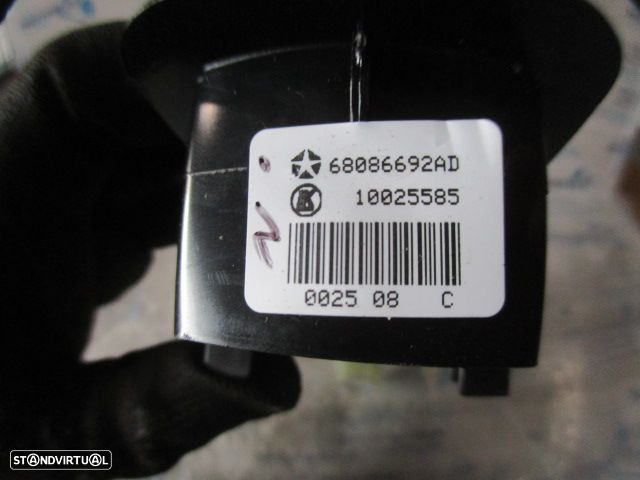 Interruptor 68086692AD JEEP  GRAND CHEROKEE 4 FASE 2 2015 6.4I 4X4 468CV 5P PRETO VIDRO - 3