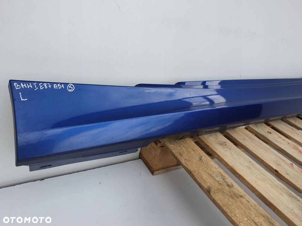 NAKŁADKA PROGOWA PRÓG LEWY A51 BMW E81 E82 E88 63547781 - 2