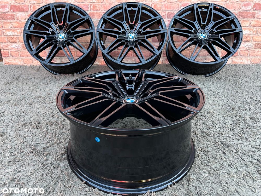 Czarne alufelgi 5x120 19 Black 8.5j ET30 BMW seria 3 5 F10 E46 E90 F30 F32 F34 F01 F12 Z4 E60 xDrive M pakiet jak styling 930 Carbonado Solid Japan Racing - 14