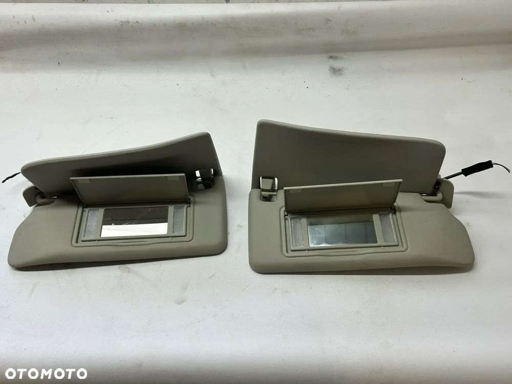 Saab 95 9-5 Osłona przeciwsłoneczna lewa prawa komplet 2006-2009 - 1