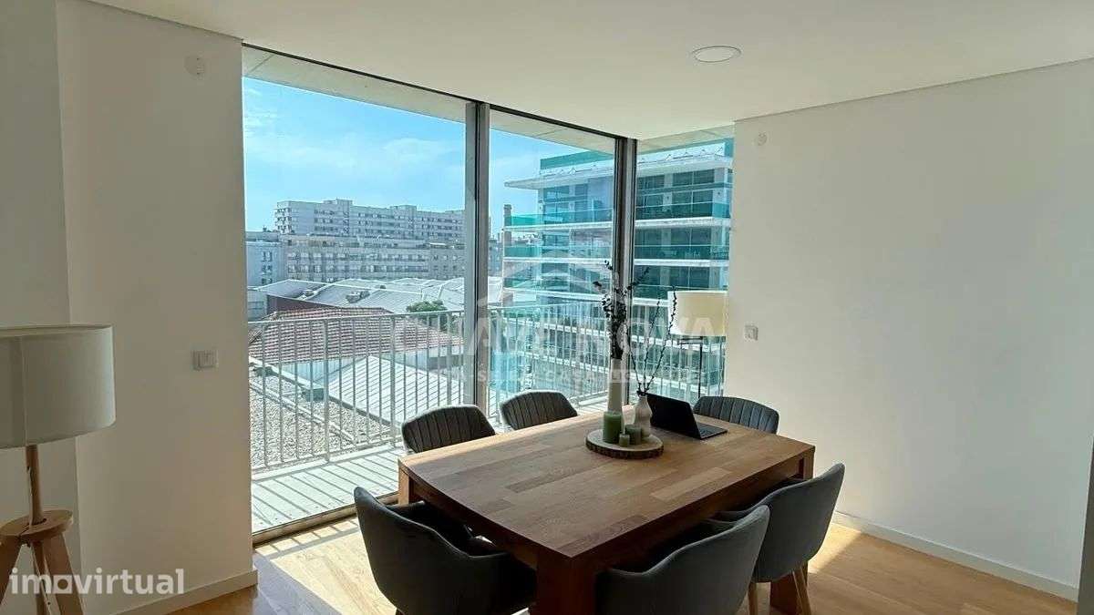Arrendamento Apartamento T3 mobilado com vista Mar - Matosinhos Sul - Grande imagem: 4/13