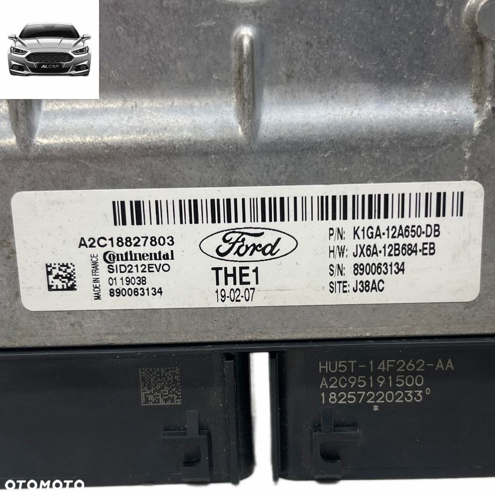 STEROWNIK SILNIKA 2.0 ECOBLUE FORD MONDEO MK5 K1GA-12A650-DB - 3