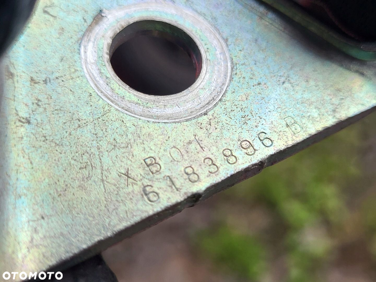 CITROEN C4 AIRCROSS ASX 4008 ZAPINKA KLAMRA PASÓW TYLNYCH 6183896 - 3