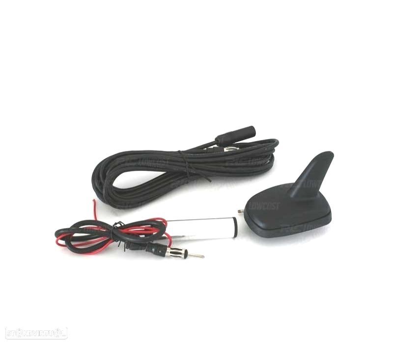 ANTENA TIPO TUBARÃO COM AMPLIFICADOR - 2