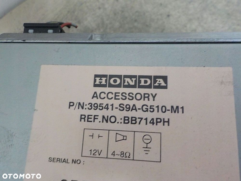 HONDA CR-V II RADIO NAWIGACJA 39541-S9A-G510-M1 - 2