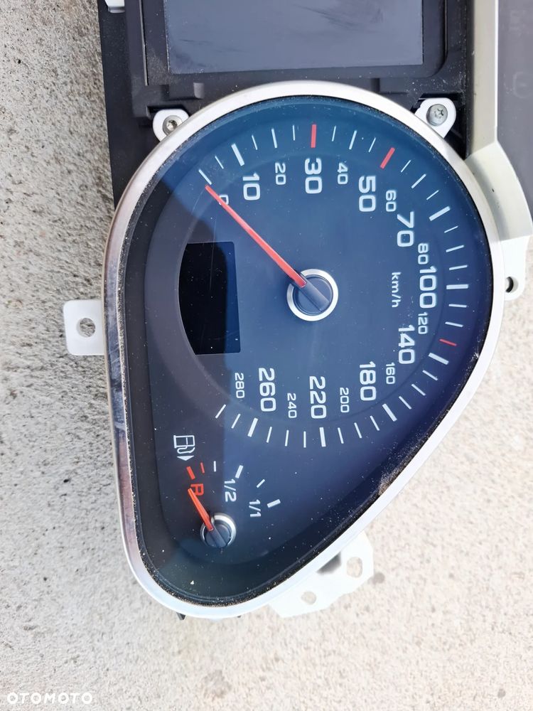 Licznik Zegar Kolor Fis Audi A6 C6 Lift Europa 4F0920933Q - 5