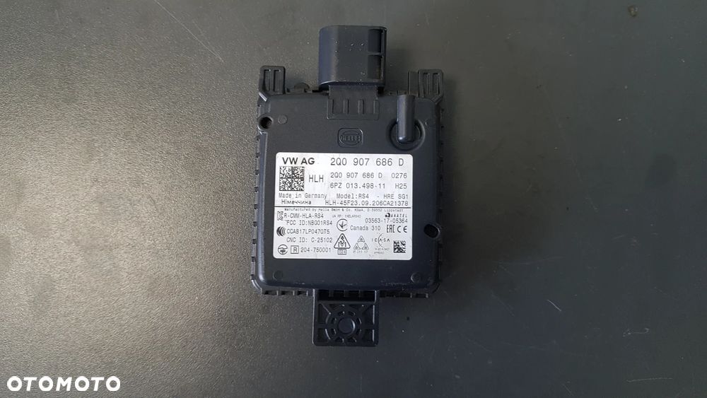 SKODA OCTAVIA IV RADAR DISTRONIC SENSOR ACC 2Q0907686D - 1