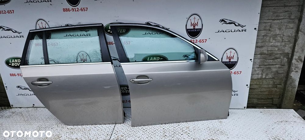 BMW 5 E61  Drzwi tył prawy tylne prawe Kompletne KOLOR Platinbronze Metallic A53 - 10