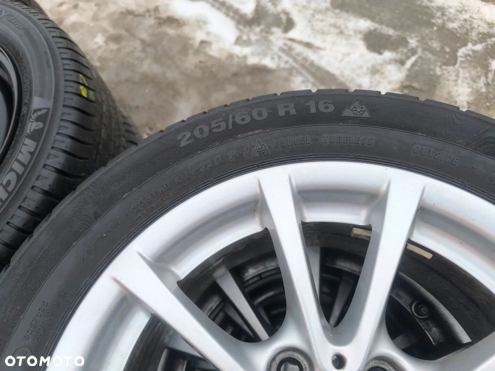 5x120 Felgi Aluminiowe Alufelgi 16 Koła Zimowe Zima BMW 3 SERIA E90 E91 3 E36 E46 F30 F31 Z3 1 E81 E87 E88 F20 5,5mm VW TRANSPORTER T5 T6 Legnica ALU-RAD 205/60 STYLING WZÓR 390 - 5