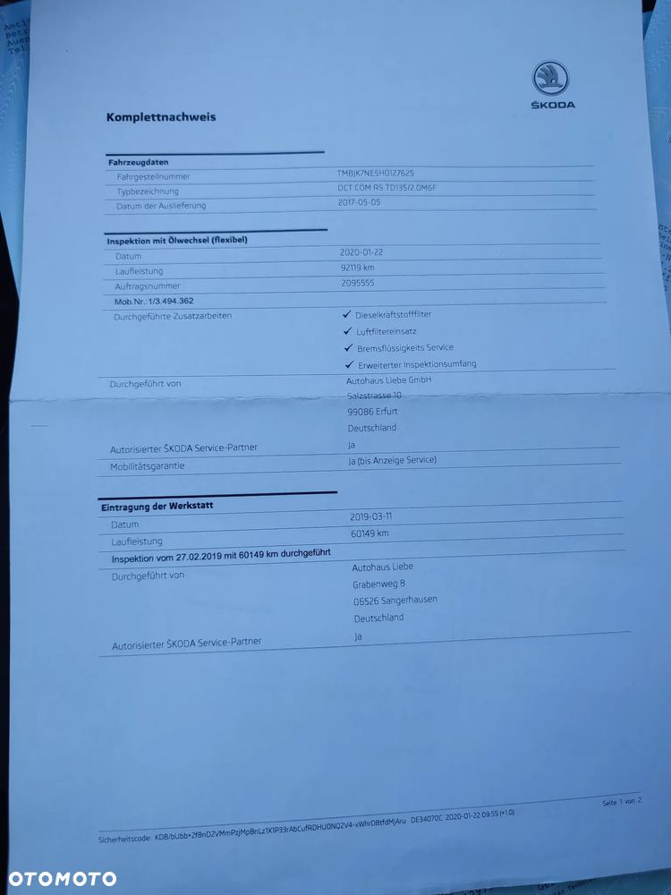 Skoda Octavia 2.0 TDI RS EU6 - 31