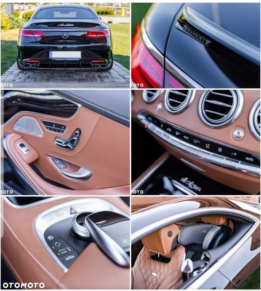 Mercedes-Benz Klasa S 500 Coupe 4-Matic 9G-TRONIC - 11