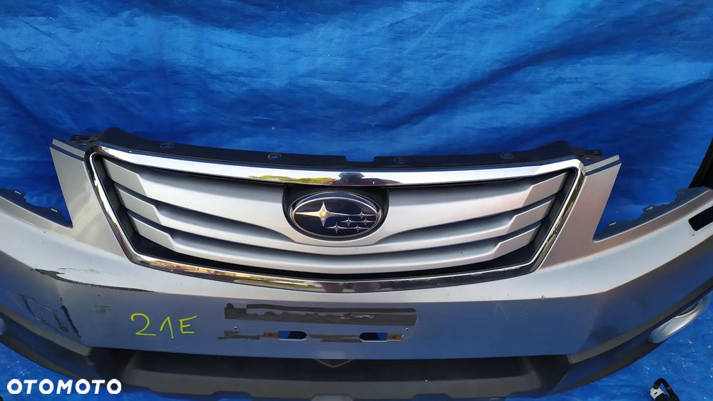 21E Zderzak przód przedni kompletny SUBARU OUTBACK IV SPRYSKI XENON WYSYŁKA - 4