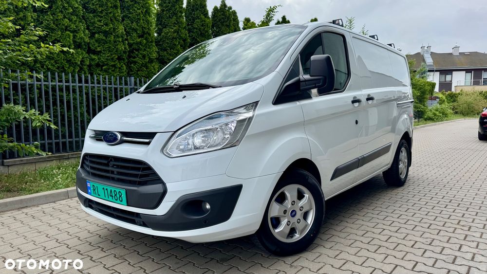 Ford Transit Custom L2H2 średni  xenon kamera idealny 2.0 TDCI blaszak krótki L1H2 VAT FV faktura 23% 3 miejsca / osobowy blaszak podwójne drzwi z obu stron - 38