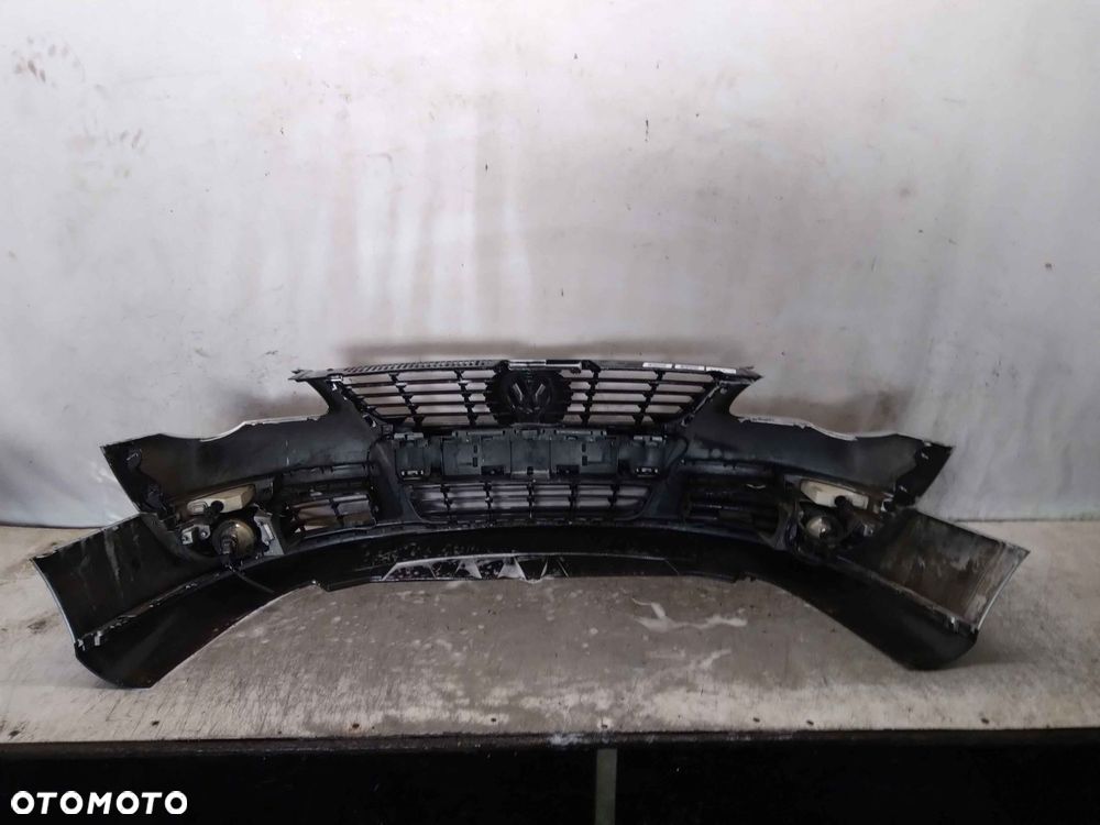 ^ ZDERZAK PRZÓD PRZEDNI DO VW VOLKSWAGEN PASSAT B6 LA7W SREBRNY HALOGENY - 7