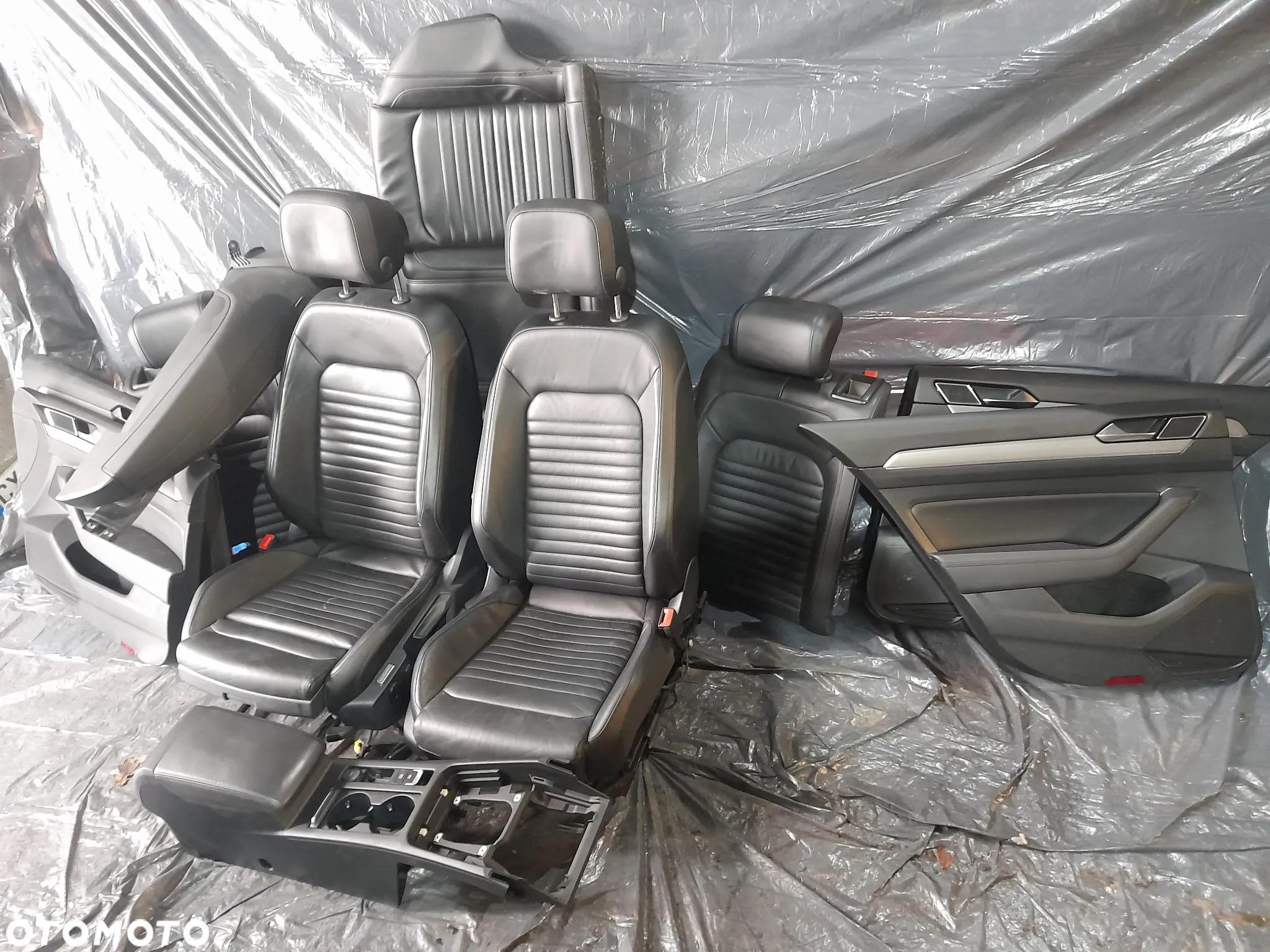 Komplet siedzeń foteli tapicerka skóra passat B8 sedan europa - 2