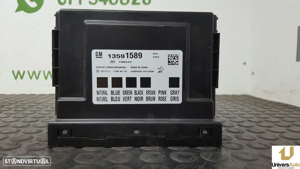 CENTRALINA CHECK CONTROL OPEL CORSA E SELECTIVE - 3