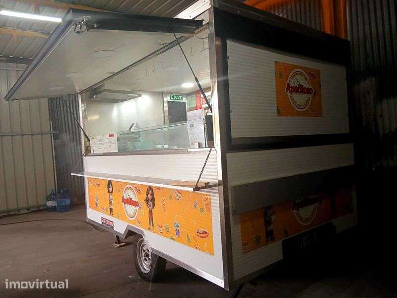 ROULOTE STREET FOOD 3x2 pronta a trabalhar - Grande imagem: 2/12