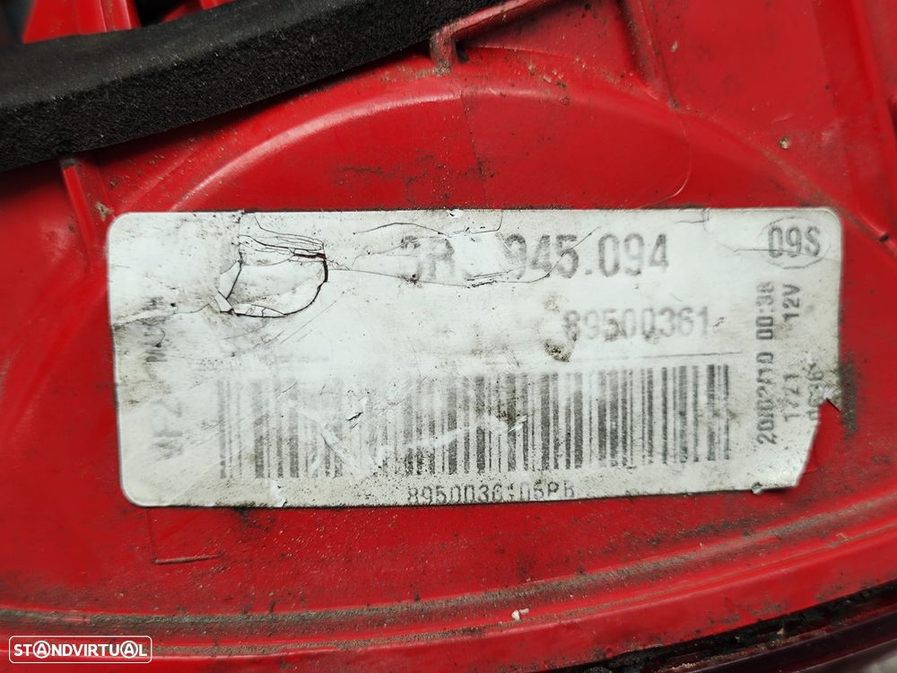 Farolim de mala direito original Seat Exeo ST 3R9 Carrinha Mk1 fase 1 de 2009 a 2011 - 8