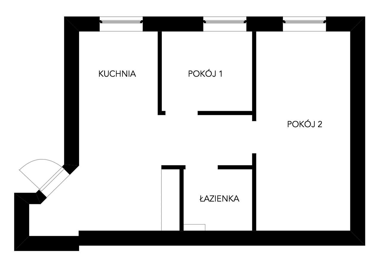 Dwa pokoje przy Politechnice, dla STUDENTÓW PŁ