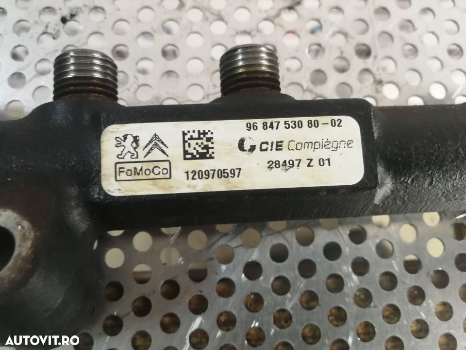 Rampa Injectoare Citroen Peugeot Ford 1.6 Hdi Tdci Euro 5 - 2