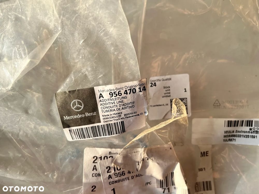 Przewód, przewody Adblue Mercedes Actros A 956 470 14 24 - 2