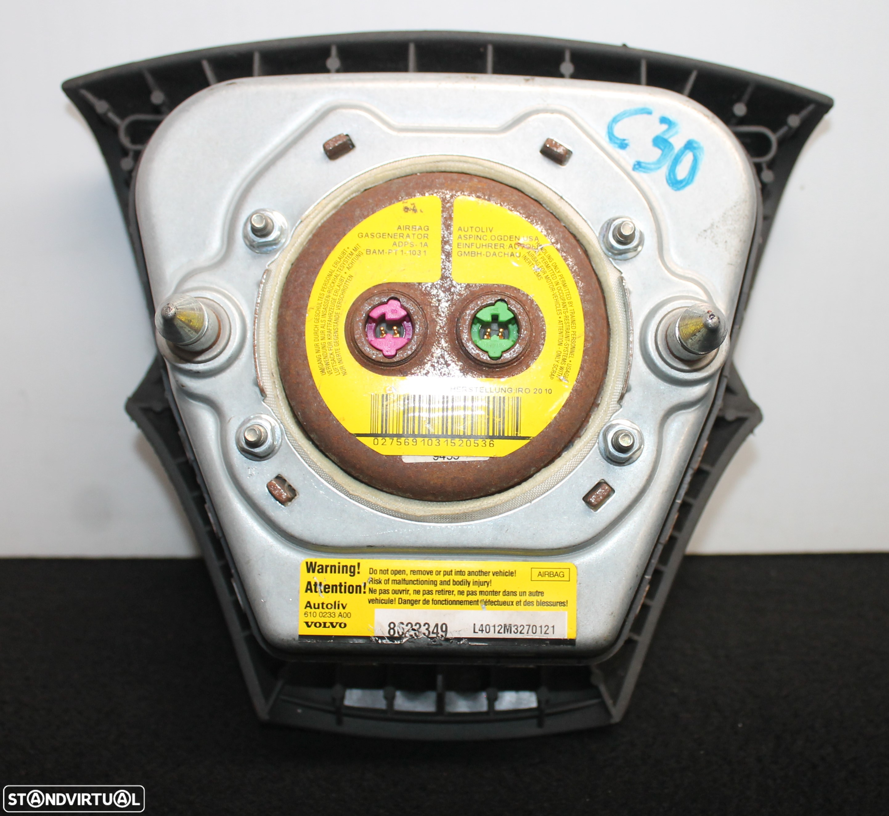AIRBAG VLANTE VOLVO C30 - 3