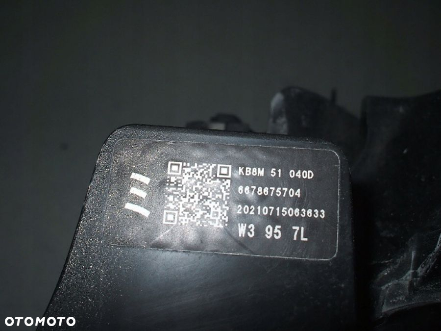 MAZDA CX5 KF LAMPA LEWA full led czarny silniczek KB8M51040D 6678675704 - 9