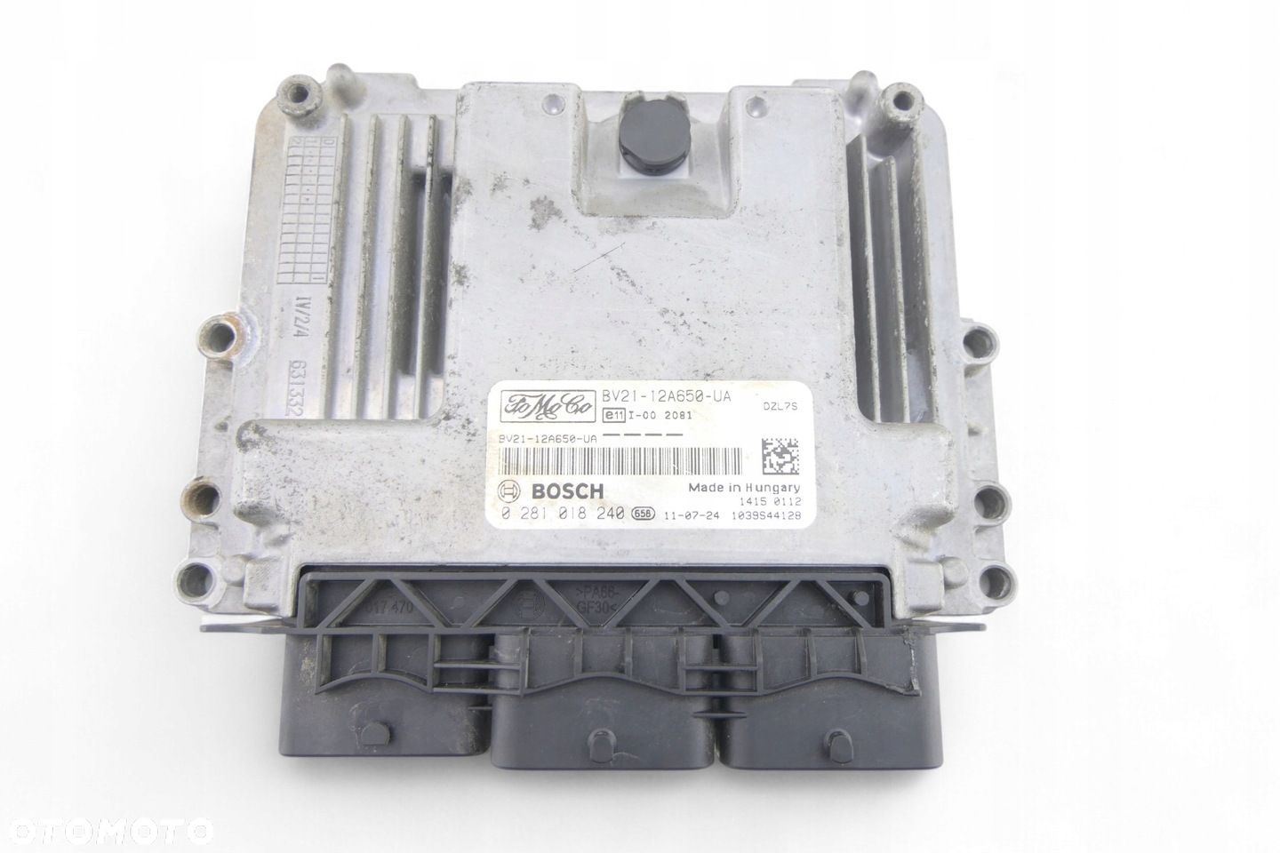 Sterownik Silnika ECU FORD FIESTA MK7 1.6 TDCI BV21-12A650-UA 0281018240 - 1