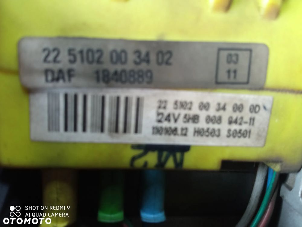 WEBASTO ogrzewanie postojowe DAF XF 105 EURO5 - 3