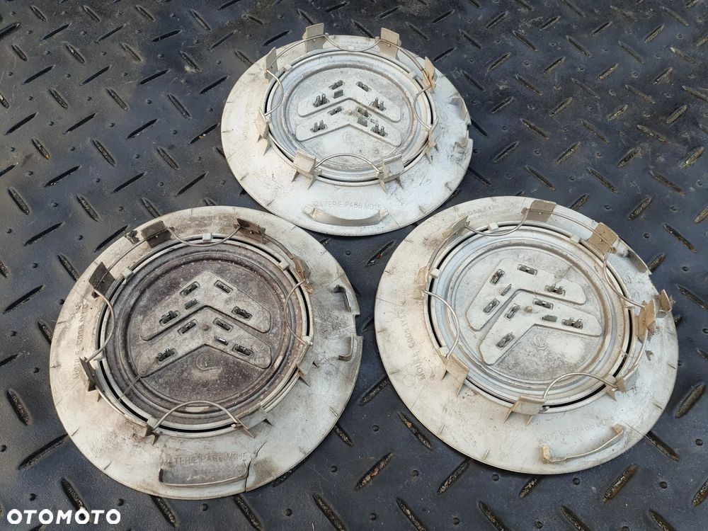 CITROEN DEKIELEK KAPSEL DO FELGI 157mm 9650263980 3 SZT CITROEN C5 I LIFT - 3
