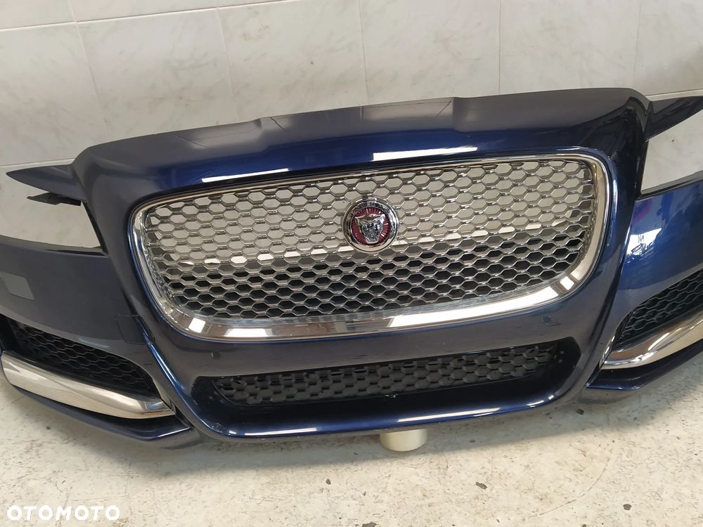 JAGUAR XF X260 ZDERZAK PRZÓD PRZEDNI KOMPLETNY 4XPDC SPRYSKIWACZE GRILL ATRAPA CHŁODNICY ZNACZEK WIĄZKA ORYGINAŁ - 5