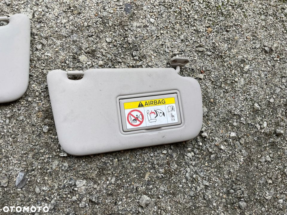 Nissan Pulsar OSŁONA PRZECIWSŁONECZNA LEWA PRAWA - 2
