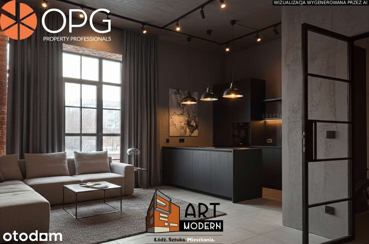 Kompaktowy Loft z prywatnym ogrodem - centrum - oddany do użytkowania